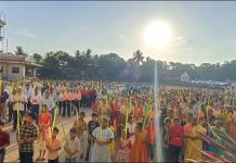 ಬಂಟ್ವಾಳ : ಲೊರೆಟ್ಟೊ ಮಾತಾ ಚರ್ಚ್ ನಲ್ಲಿ ಗರಿಗಳ ಭಾನುವಾರ ಹಬ್ಬ